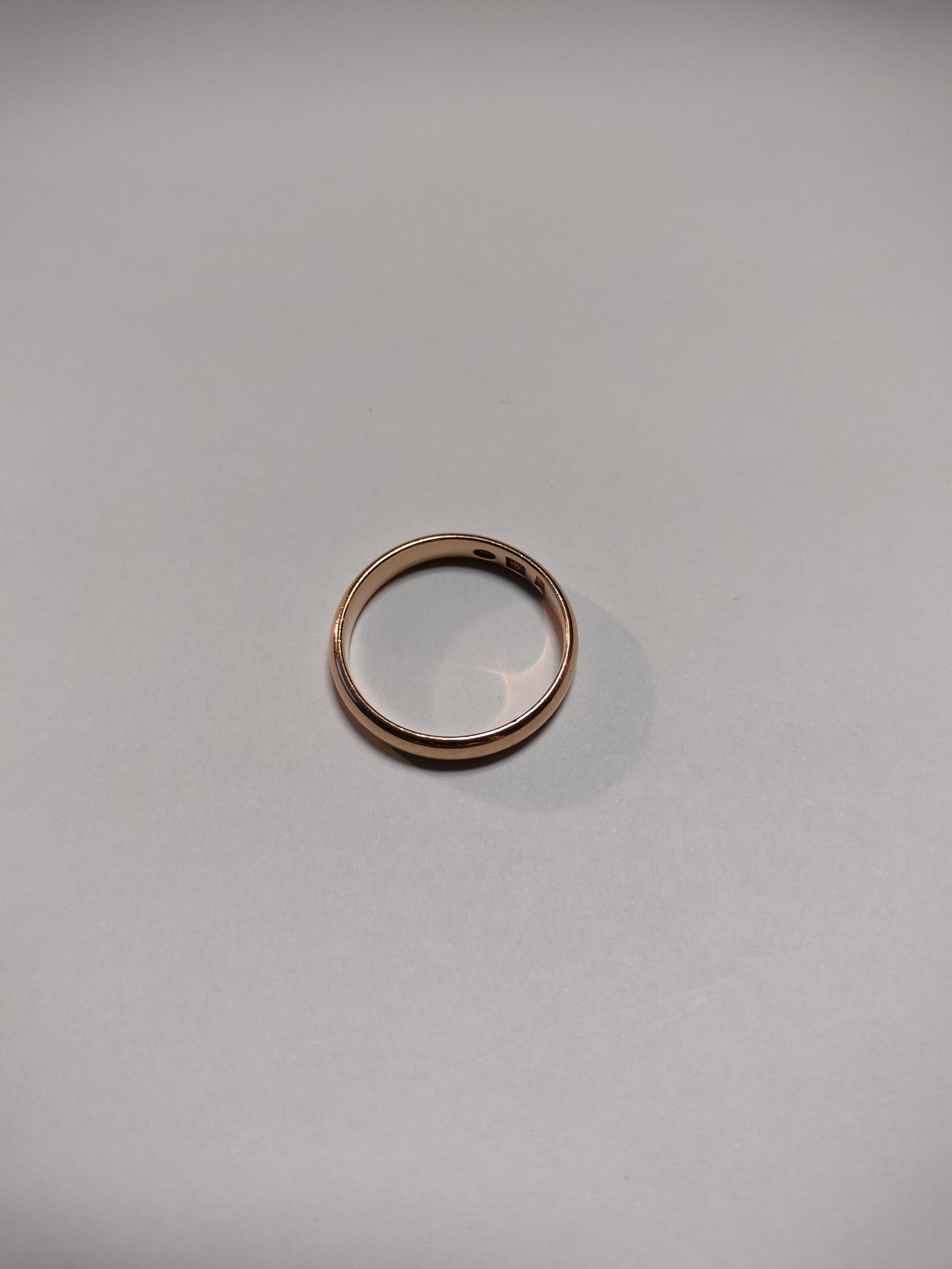 Abielusõrmus S:20,5 /graveeringuga