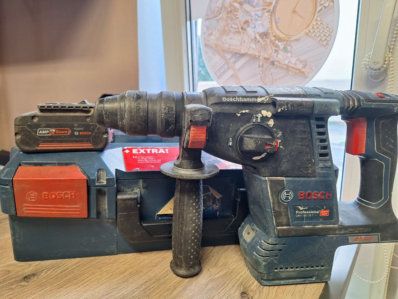 Akuperforaator Bosch GBH 18V-26F+aku 5.0 ah