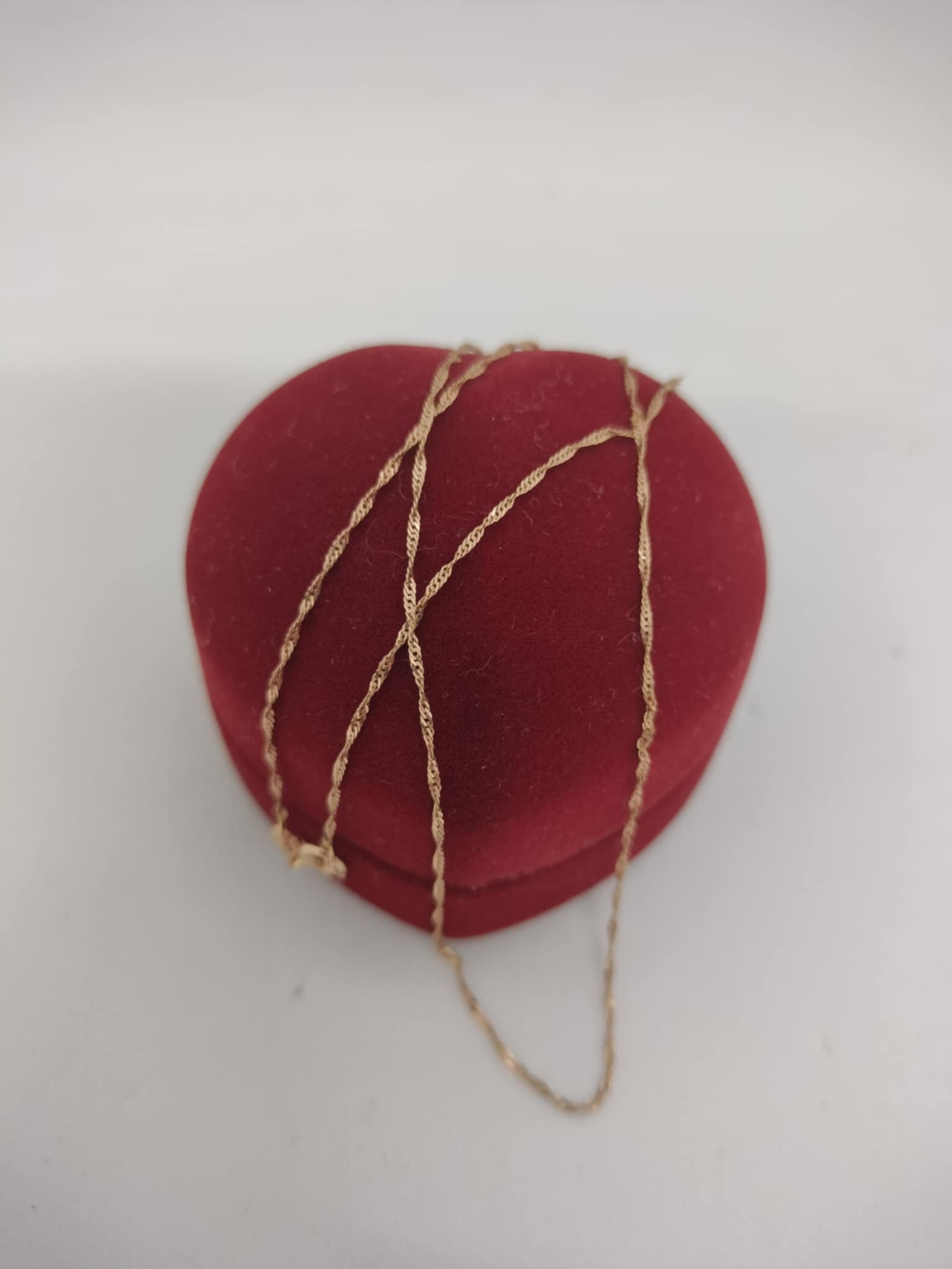 kuldkaelakett 44,5cm